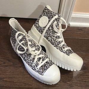 NEW CONVERSE JACQUARD LUGGED SHOES